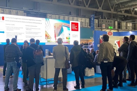 意大利米兰建筑及智能楼宇展览会展会现场图片