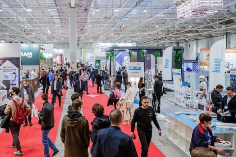 俄罗斯克拉斯诺达尔建筑展览会展会现场图片