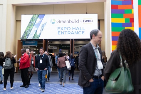 美国绿色建筑建材展览会展会现场图片