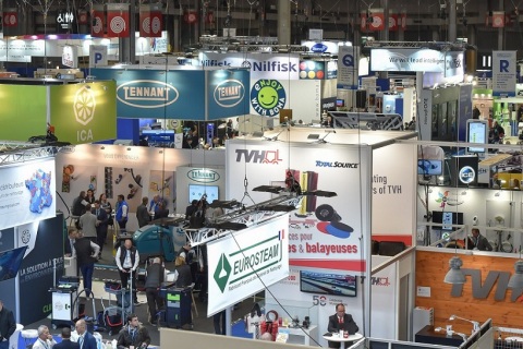 法国巴黎建筑维护及清洁展览会展会现场图片