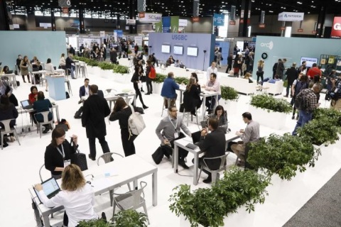 美国绿色建筑建材展览会展会现场图片