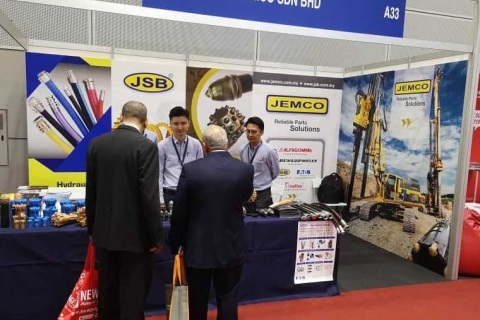 马来西亚工程机械及矿业展展会现场图片
