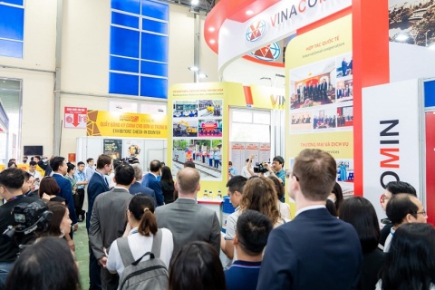 越南河内建筑工程展览会展会现场图片