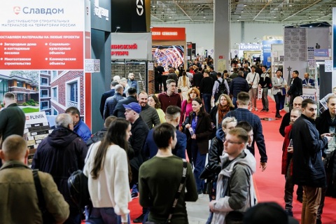 俄罗斯克拉斯诺达尔建筑展览会展会现场图片