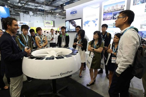 新加坡亚洲智慧城市与建筑展展会现场图片