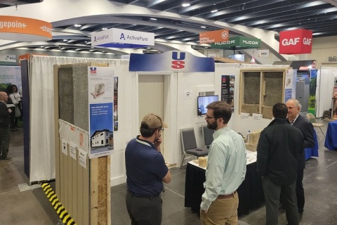 美国绿色建筑建材展览会展会现场图片