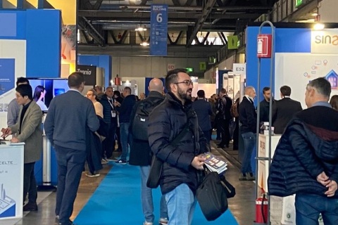 意大利米兰建筑及智能楼宇展览会展会现场图片