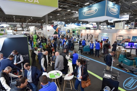 法国巴黎建筑维护及清洁展览会展会现场图片