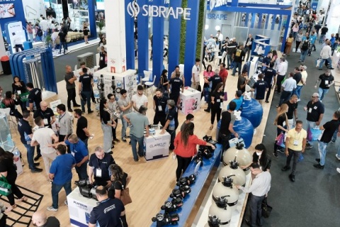 巴西圣保罗泳池及户外用品展览会展会现场图片