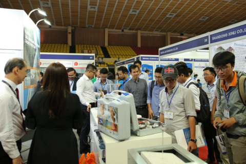 越南胡志明水泥、混凝土设备展览会展会现场图片