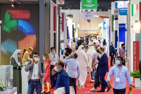 中东迪拜混凝土展览会展会现场图片