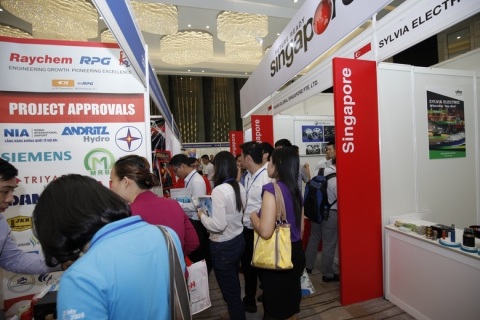 越南胡志明水泥、混凝土设备展览会展会现场图片