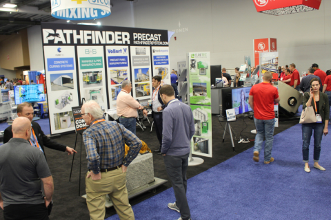 美国印第安纳波利斯预制混凝土展览会展会现场图片