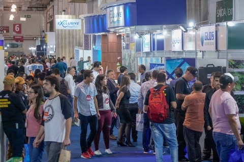 巴西圣保罗泳池及户外用品展览会展会现场图片