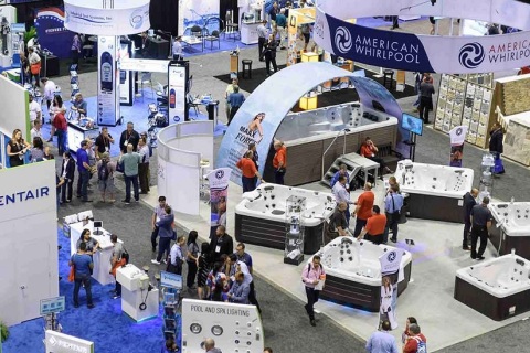 加拿大泳池桑拿设备展览会展会现场图片