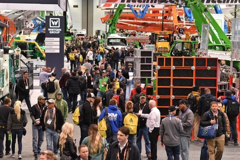 美国拉斯维加斯混凝土展览会展会现场图片