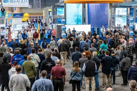 美国泳池、水疗spa、户外家具、设备展览会展会现场图片