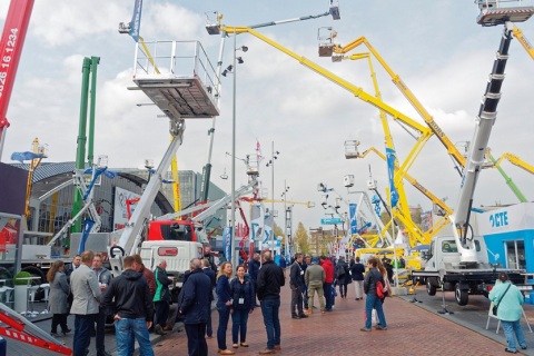 荷兰高空作业及脚手架展览会展会现场图片