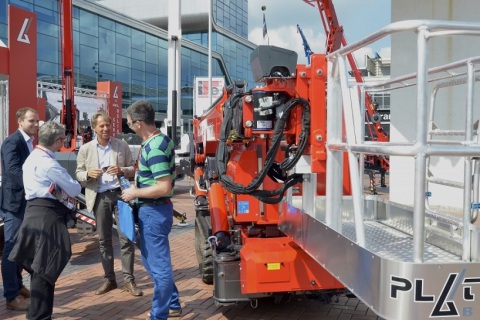 荷兰高空作业及脚手架展览会展会现场图片