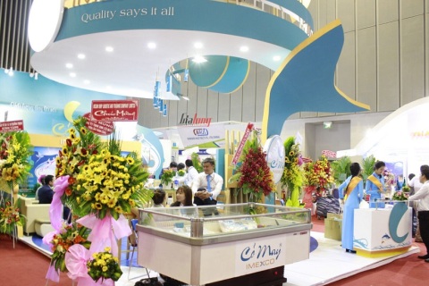 越南胡志明水泥、混凝土设备展览会展会现场图片