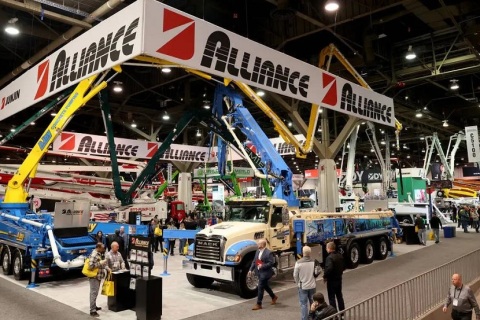 美国拉斯维加斯混凝土展览会展会现场图片