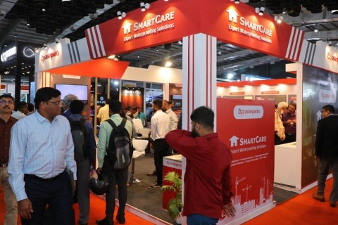 印度孟买混凝土展览会展会现场图片