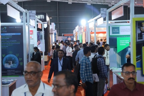 印度孟买混凝土展览会展会现场图片