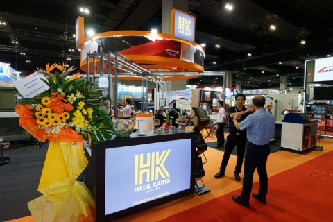 马来西亚吉隆坡工业及自动化、机器人展展会现场图片