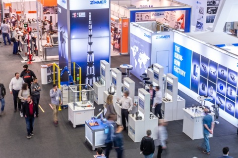 西班牙毕尔巴鄂工业、机床、自动化机器人展览会展会现场图片