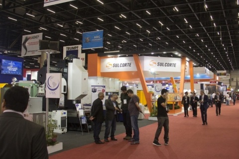 巴西圣保罗工业展览会展会现场图片