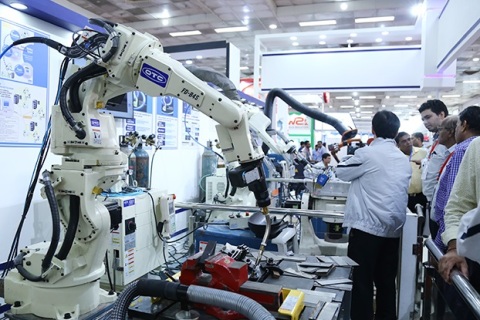 印度工业及制造展览会展会现场图片