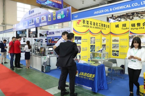 越南河内工业展览会展会现场图片