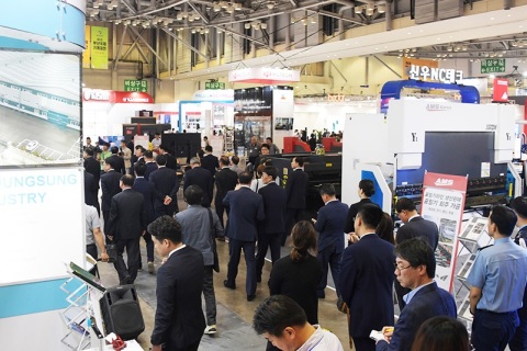 韩国釜山工业机械展览会展会现场图片