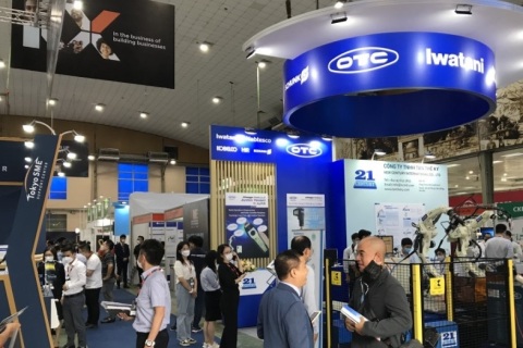 越南河内工业机械制造展览会展会现场图片