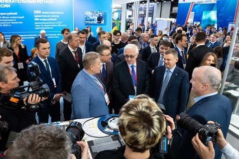 俄罗斯圣彼得堡工业展览会展会现场图片