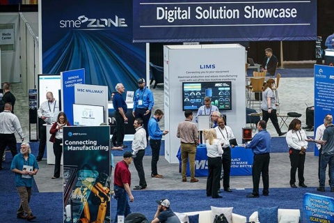 美国长滩工业制造展览会展会现场图片