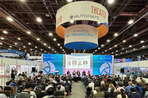 美国工业自动化及机器人展览会展会现场图片