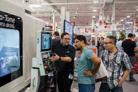加拿大多伦多工业、机床、机器人展览会展会现场图片