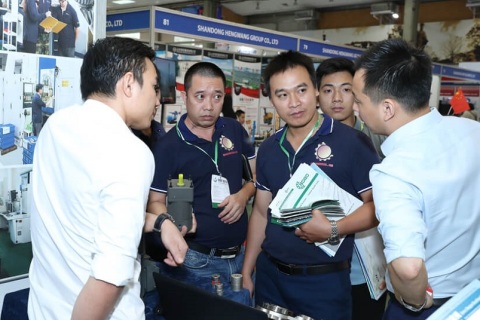 越南河内工业展览会展会现场图片