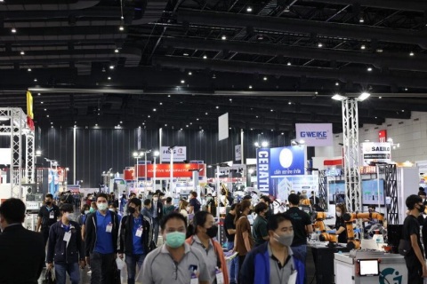 泰国曼谷工业、机器人展览会展会现场图片