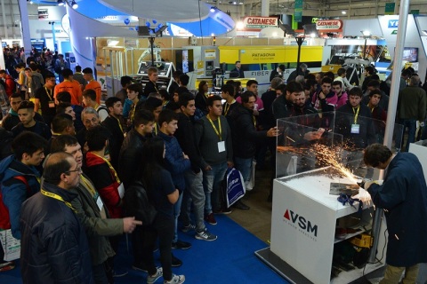 阿根廷工业、机床、自动化机器人展览会展会现场图片