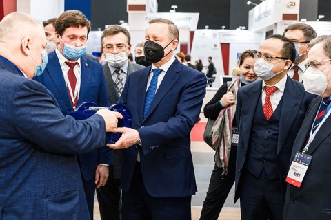 俄罗斯圣彼得堡工业展览会展会现场图片