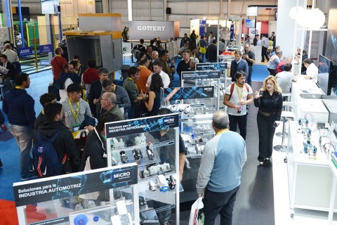 阿根廷工业、机床、自动化机器人展览会展会现场图片