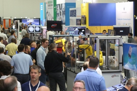 美国工业自动化及机器人展览会展会现场图片