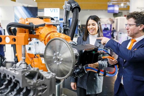 德国纽伦堡压铸展览会展会现场图片