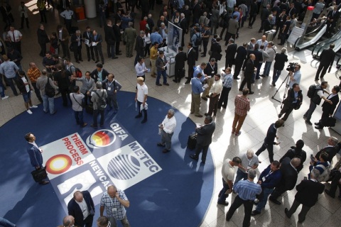 德国杜塞尔多夫冶金压铸展览会展会现场图片