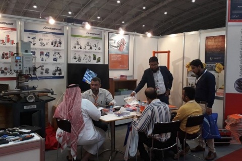 沙特利雅得金属与钢铁加工展览会展会现场图片