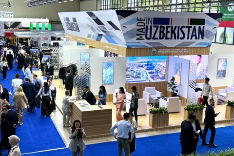 乌兹别克斯坦国际工业博览会展会现场图片