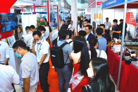 越南南方国际工业制造及自动化展览会展会现场图片