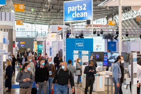 德国斯图加特工业部件清洗技术展览会展会现场图片